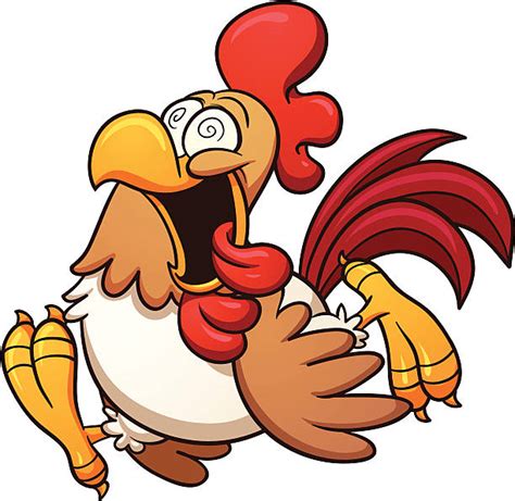 Crazy Chicken Illustrations Royalty Free Vector Graphics And Clip Art