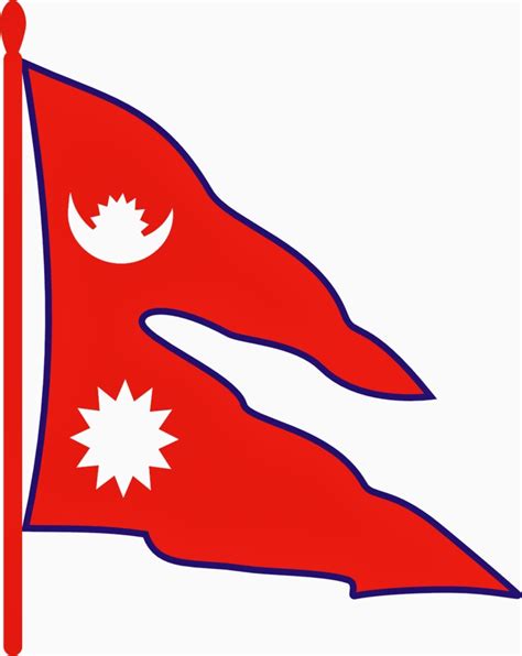 The National Flag Of Nepal Images Of Nepal Flag Chandra Thapa Blogs