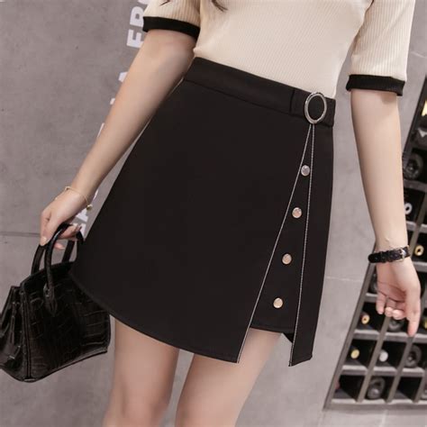 Women Summer New Stitching Irregular Mini Sexy Short Skirt Korean