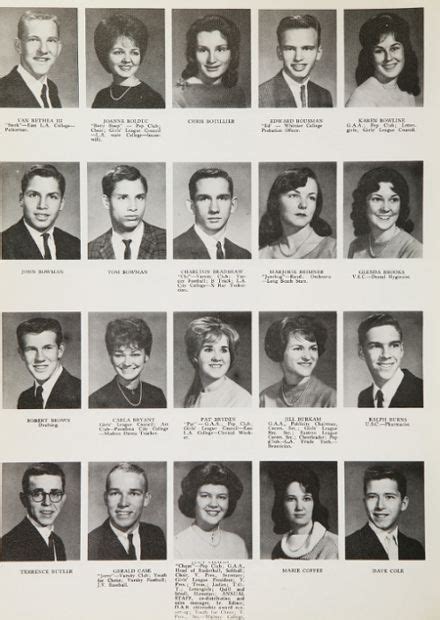 1962 Bell High School Yearbook Yearbook Photos High School Yearbook