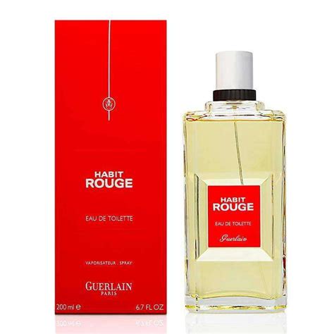 Guerlain Habit Rouge 200ml Edt Buy Perfume Online My