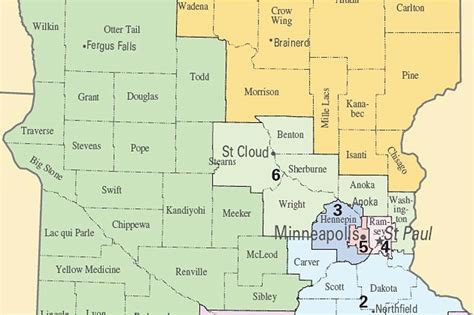 Minnesota Legislative Districts Map Secretmuseum