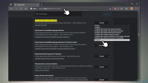 Microsoft Edge How To Disable Or Enable Dark Mode