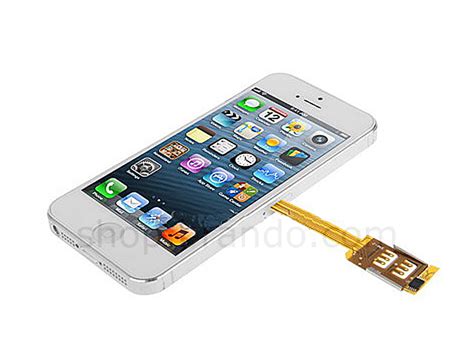 A sim card is required in order to use cellular services when connecting to gsm networks and some cdma networks. Dual Sim Card for iPhone 5 / 5s with Back Case