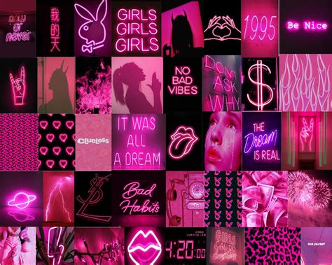 86 Pink Baddie Aesthetic Pictures For Wall Collage To Print Iwannafile