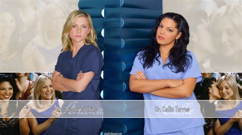 Callie And Arizona Hintergrund Grey S Anatomy Hintergrund 14917561 Fanpop