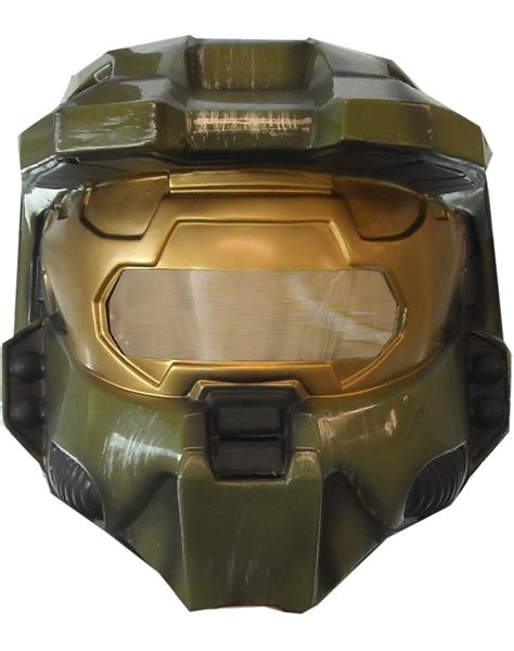 Master Chief 2 Piece Mask Video Game Costume Accessory