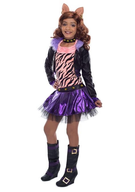 Deluxe Monster High Clawdeen Wolf Child Costume Monster High Costume