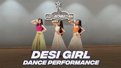 Desi Girl Dostana Sunidhi Chauhan Vishal Dadlani Smahadevan Choreography Art Sensation