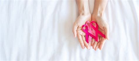 Maand Van Borstkanker Pink Ribbon Ter Ondersteuning Van Mensen Die