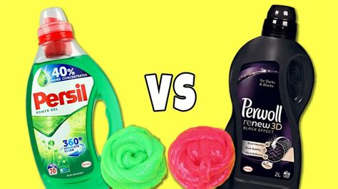 Persil Vs Perwoll Slime Activators Which One Is Better Testing