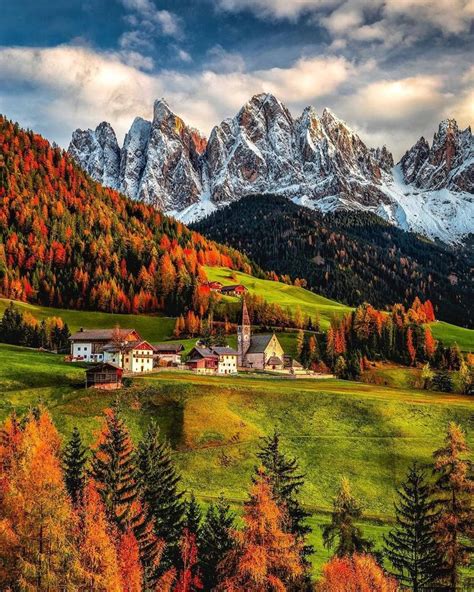 The Dolomites Are A Mountain Range Located In Northeastern