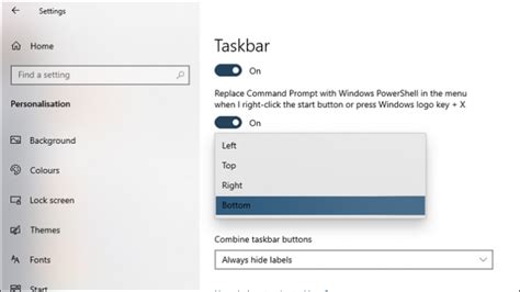 How To Move Taskbar In Windows Change Taskbar Location Images And Photos Finder