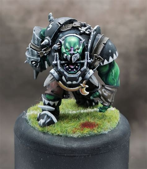 Black Ork Blood Bowl By Jvick Putty Paint