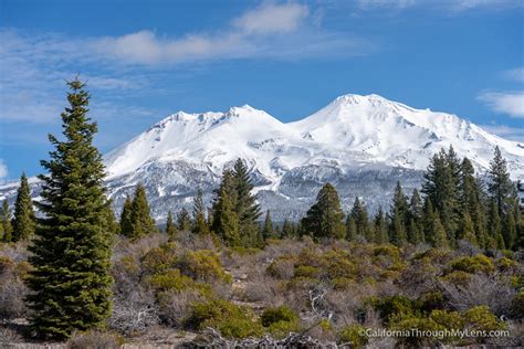 Mount Shasta Viewpoints Seven Great Ways To See The Mountain