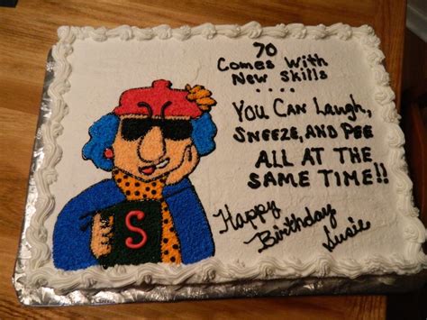 Select your favorite birthday jokes & memes from the best collection of birthday jokes for friends, girls/boys, brother/sister.share these jokes with your upcoming birthday reminds me of the words of the old chinese scholar: Maxine Birthday Cake | 70th birthday cake, 70th birthday ...