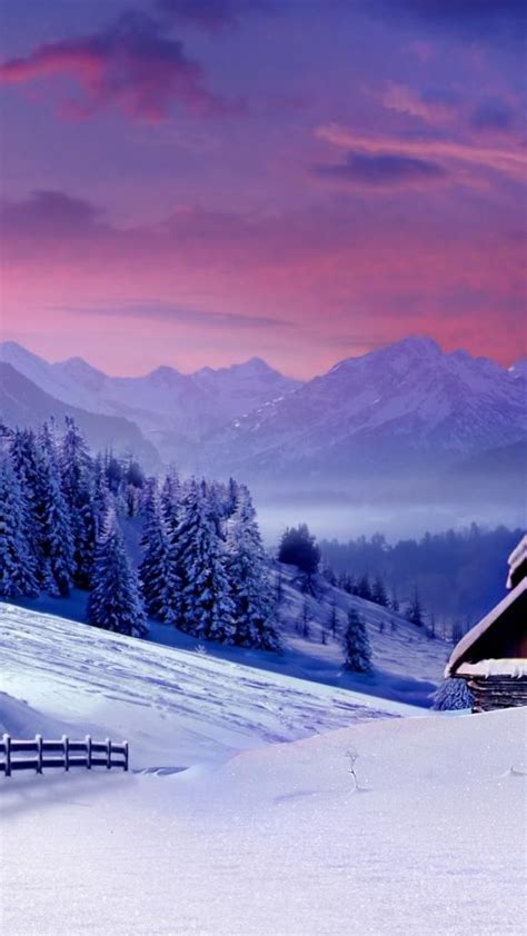 Best Iphone Wallpapers 4k Nature Landscape Beautiful Snow Winter
