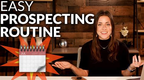 How To Create Your Perfect Real Estate Prospecting Routine Youtube