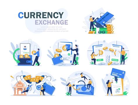 Premium Vector Exchange Moneymoney Transfer And Transaction Concept