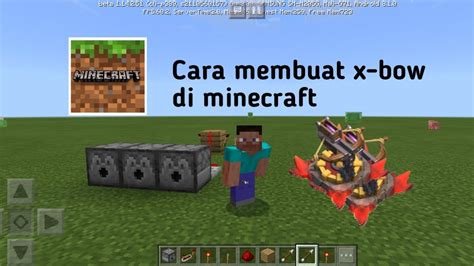 Maybe you would like to learn more about one of these? Minecraft pe | Cara membuat x-bow - YouTube