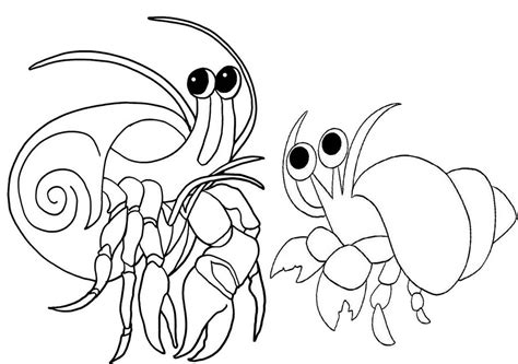 Downloads are subject to this site's term of use. cute hermit crab cartoon coloring page