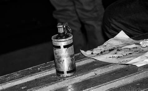 Tear gas canister USA made قنبلة غاز مسيلة للدموع صناعة ال Flickr