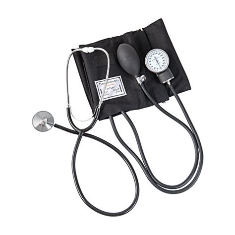 Healthsmart Home Blood Pressure Kit With Manual Sphygmomanometer