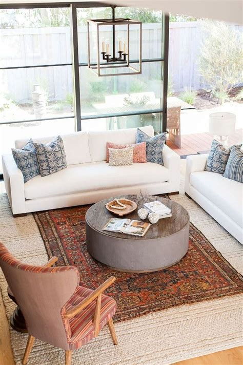 41 Modern Living Room Rug Layering Ideas That You Need To Try Rugs In