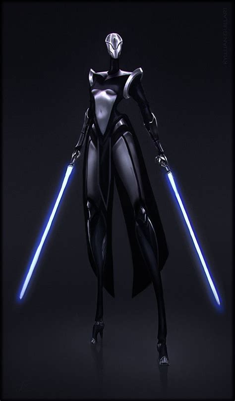 Sith Android Design By Kyllian Guillart Roboticcyborg 2d