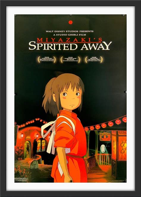 Spirited Away 2001 Spirited Away Movie Animated Movie Posters Original Movie Posters