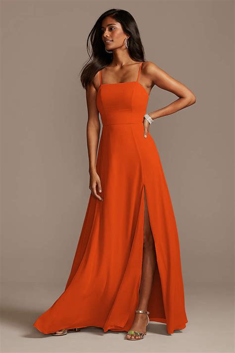 50 Orange Bridal Dress Pics