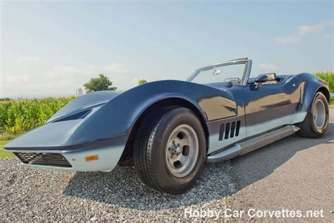 1969 Blue Mako Shark 4spd Corvette Convertible For Sale