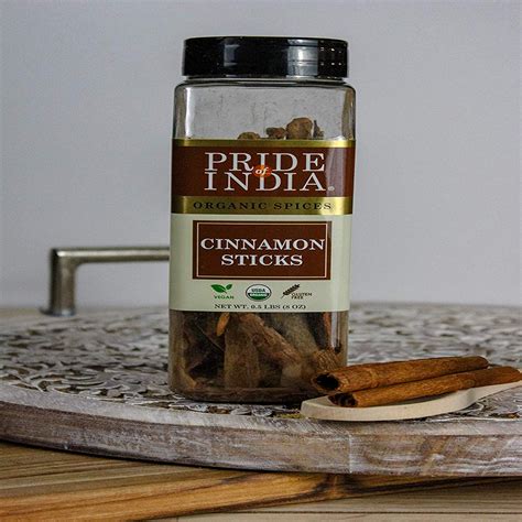 Organic Cinnamon Whole Sticks 8 Oz 227 Gms Jarunited States Price