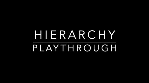 Frontiers Hierarchy Playthrough Youtube