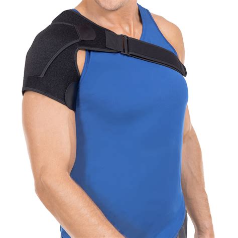 Double Shoulder Supporting Brace Injury Arthritis Brace Straps Ba