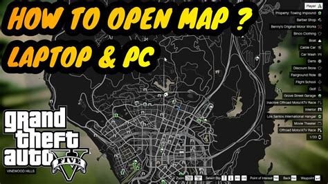 How To Open Map In Gta 5