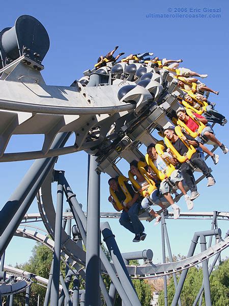 Batman The Ride Six Flags Magic Mountain Roller Coasters