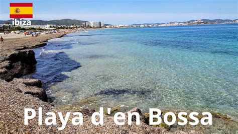 Playa Den Bossa Ibiza Walk 4k Youtube