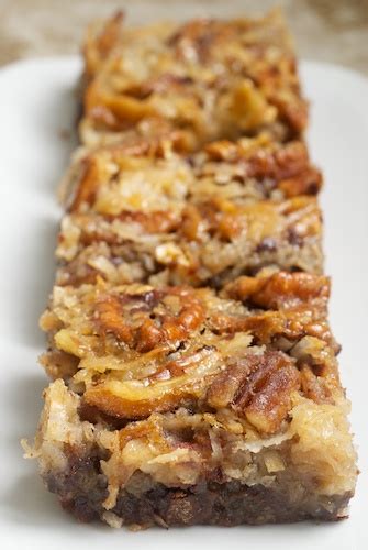 How to make yummy german chocolate pecan pie bars preheat oven to 350°. German Chocolate Pecan Pie Bars - BigOven