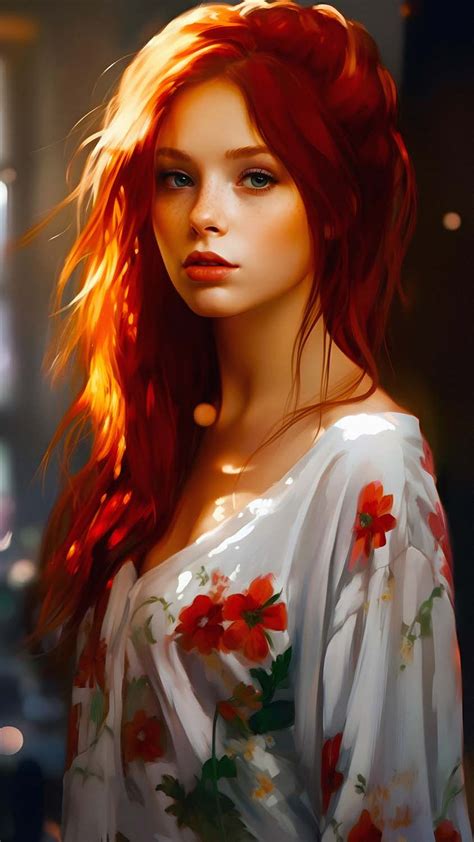 Redhead Girl Hairs On Face 4k 5k Wallpaper Hd Girls W