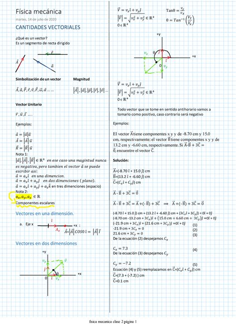 Cantidades Vectoriales Cantidades Vectoriales ¿qué Es Un Vector Es