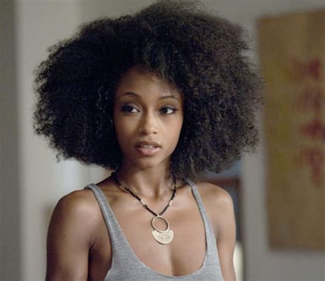 Yaya Dacosta Tapped To Play Whitney Houston In Biopic Natural Hair Styles Long Hair Styles