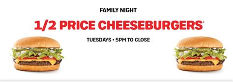 Enjoy 12 Price Sonic Cheeseburgers Every Tuesday Night From 5pm To