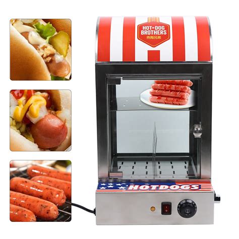 Commercial Kitchen Electric Hot Dog Steamer Grelly Usa