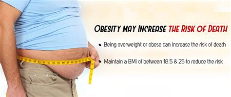 Being Overweight Increases Risk Of Death