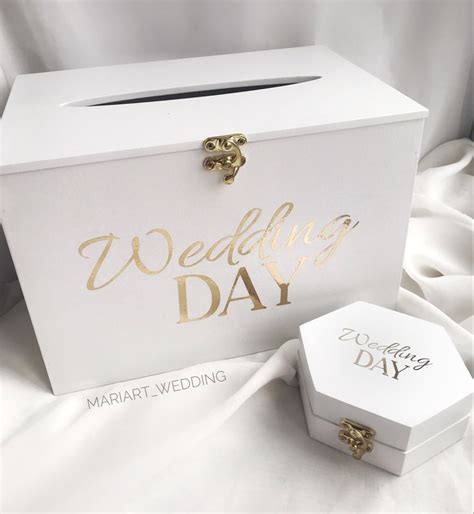 Personalized Engraved Wedding Card Box With Slot Acrylic Etsy Artofit