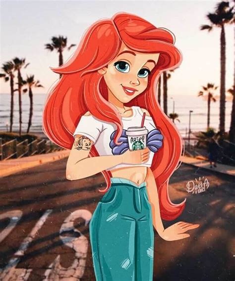 18 Of Your Favorite Disney Princesses Perfectly Transformed Into Modern Millennials Visualchase