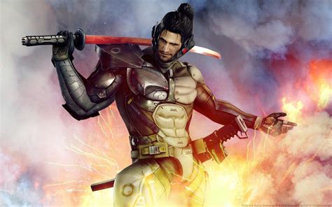 Wallpaper Superhero Metal Gear Rising Revengeance Jetstream Sam