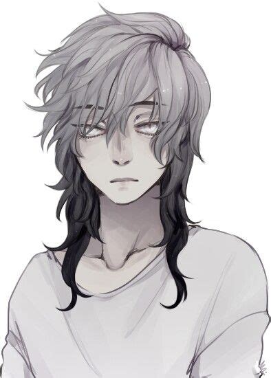 Some long male hairstyles can be drawn pretty much the same as female. Pin by Aine Bainne on ♡~КУНЫ~♡ | Anime guy long hair ...