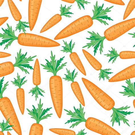 Carrots Pattern Seamless — Stock Vector © Agrino 44574155